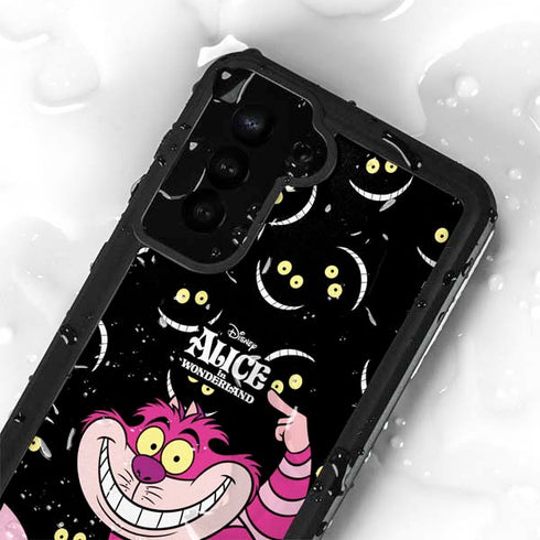 Disney Alice in Wonderland Cheshire Cat Galaxy S24 Plus Waterproof Case